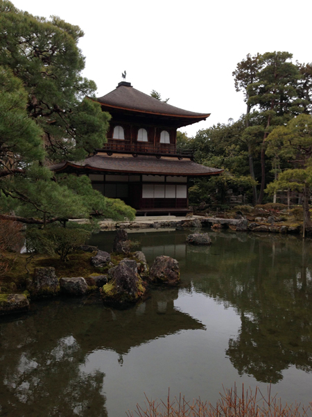 Ginkaku Tempel (Silberner Pavillon Tempel)
